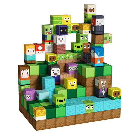 Gobidex 100-500Pcs STEM Game-Based Zomblock Novelty Magnetic Building Blocks Toys in Gift Package for Kids Ages 3-12