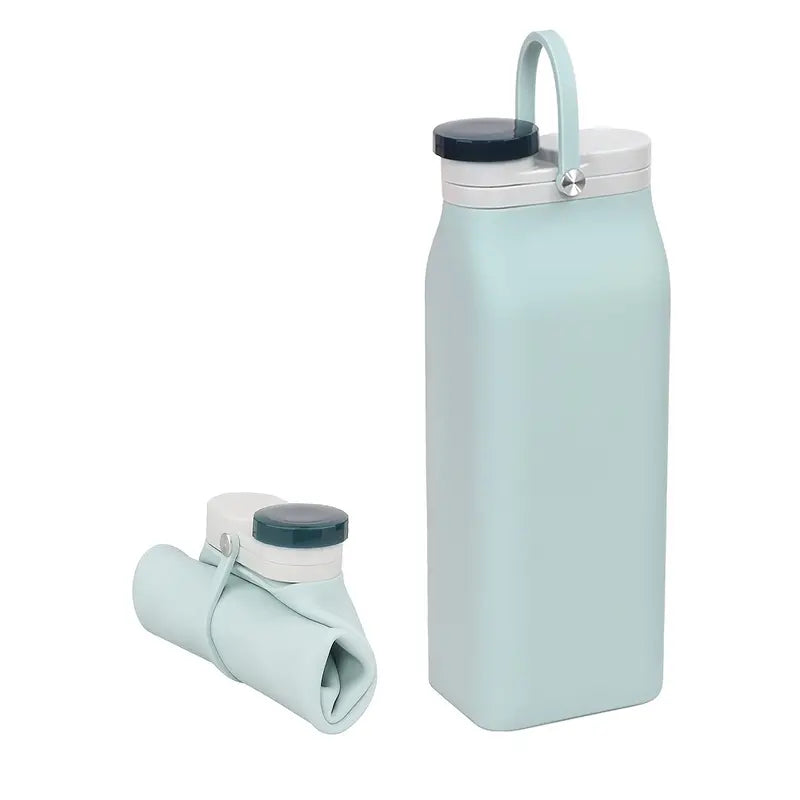 Botella de Agua Plegable Retráctil de Gran Capacidad