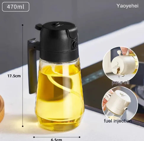 Pulverizador de Aceite y Vinagre de 470ML