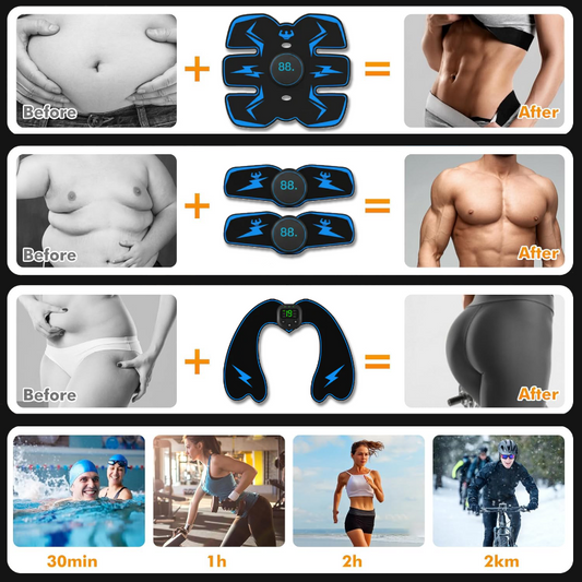 Entrenador de Abdominales Azul