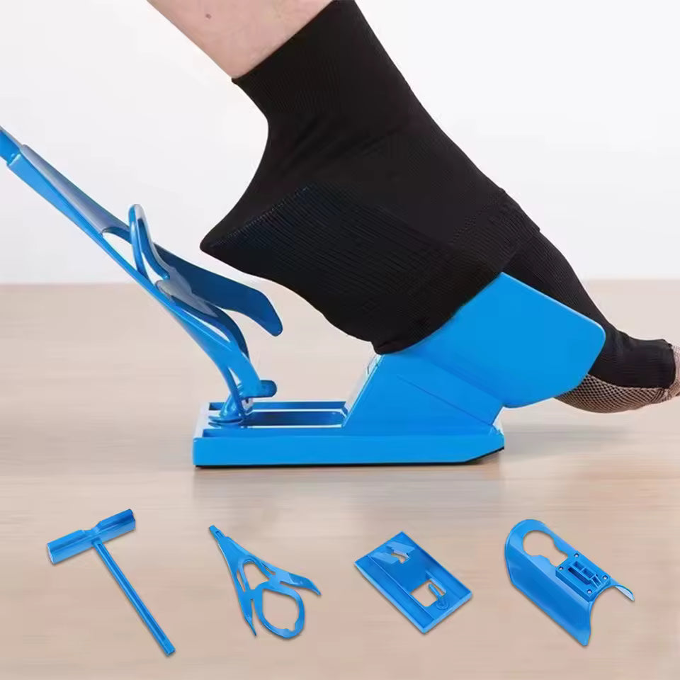 kit de ayuda para calcetín y calzador fácil de poner y quitar