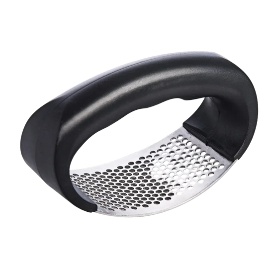 Stainless Steel Garlic Press Crusher, Manual Garlic Chopper