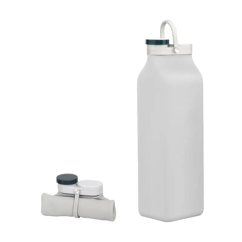 Botella de Agua Plegable Retráctil de Gran Capacidad