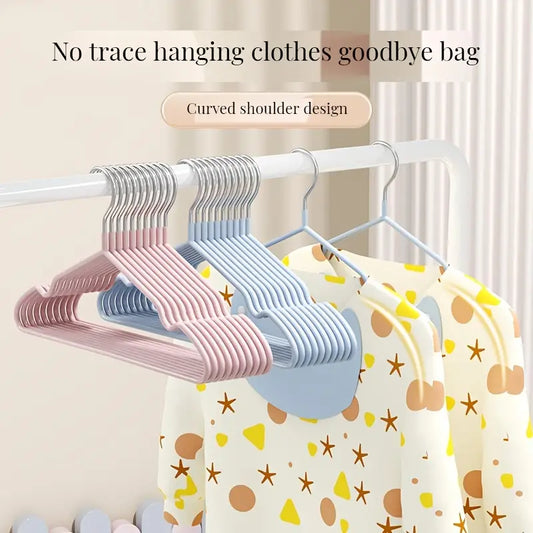 Perchas antideslizantes para ropa de bebé para niños