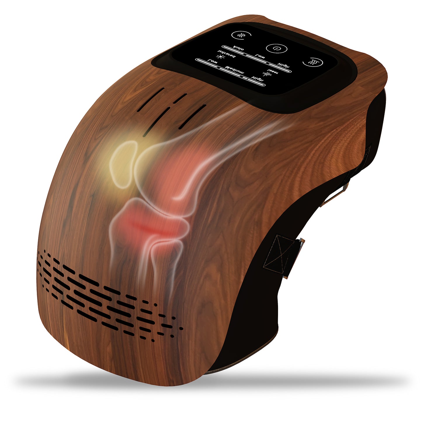 Rechargeable Knee Massager - Infrared Heating, Kneading & Vibration Therapy for Pain Relief
