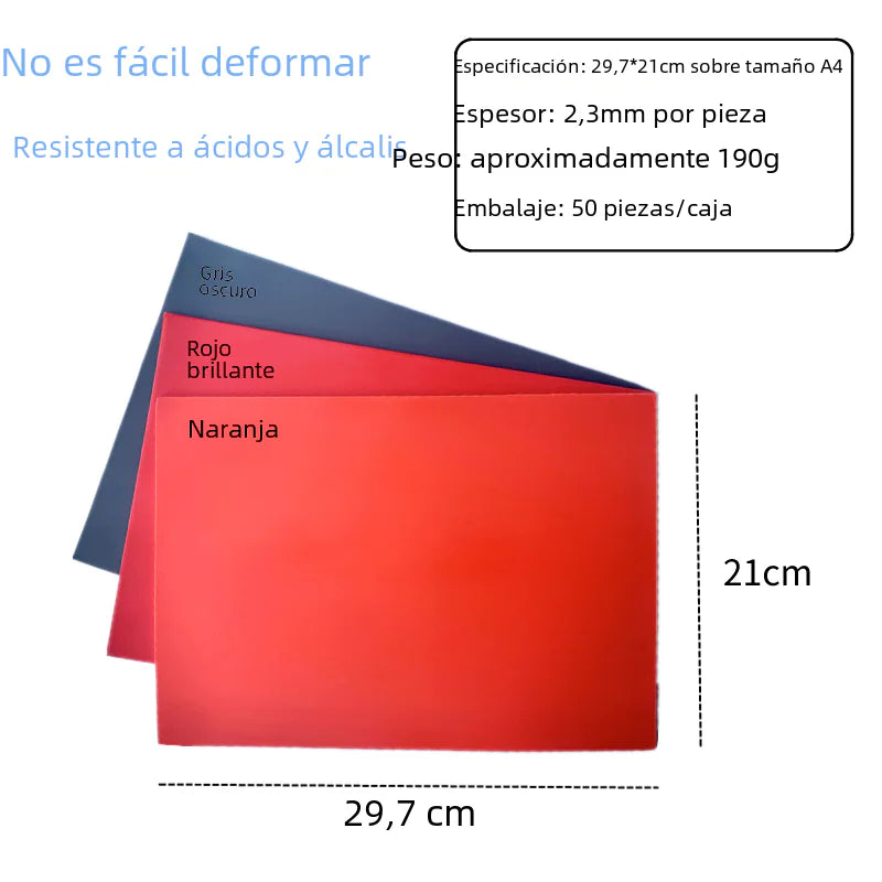 Almohadilla de Caucho para Grabado Láser Tamaño A4 (2.3mm)