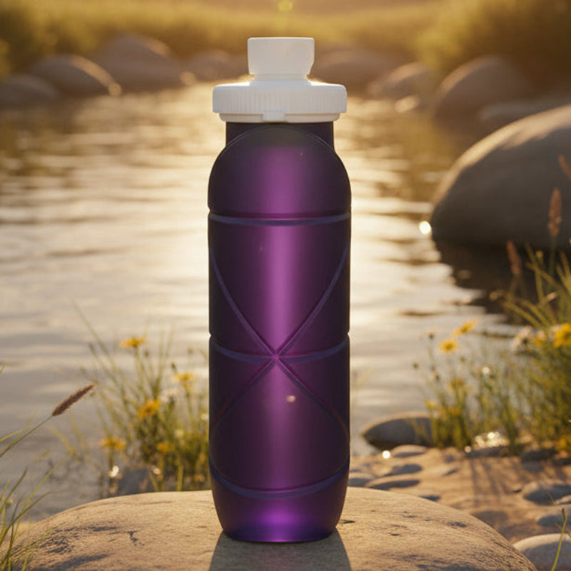 Botella de Agua Plegable Ligera 600ML