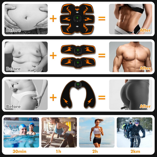 Entrenador de Abdominales Naranja