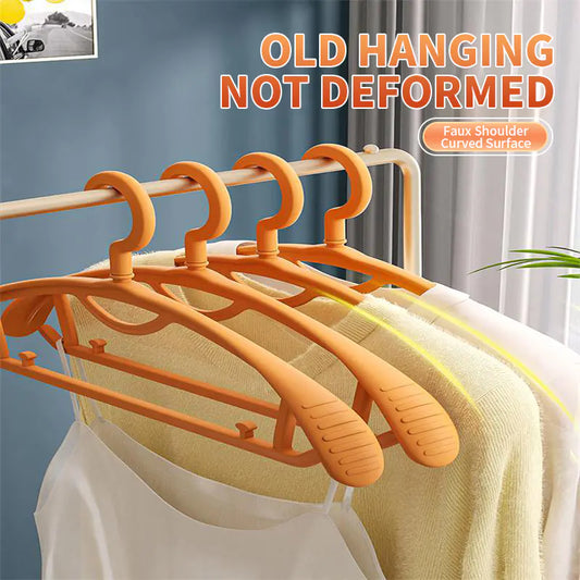 Perchas retro antideslizantes de hombros anchos