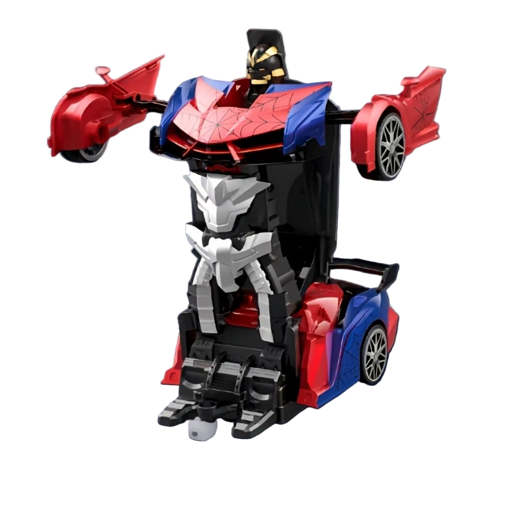 Coche RC Transformable Robot 1:18 LED 2.4GHz - Control Remoto Drift 360° Recargable para Niños