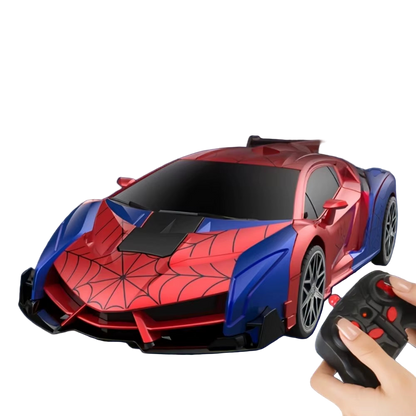 Coche RC Transformable Robot 1:18 LED 2.4GHz - Control Remoto Drift 360° Recargable para Niños