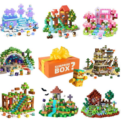 Gobidex 100-500Pcs STEM Game-Based Zomblock Novelty Magnetic Building Blocks Toys in Gift Package for Kids Ages 3-12