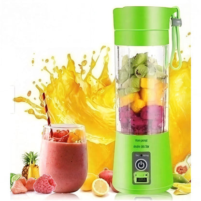 Licuadora portátil con base antideslizante de silicona y sistema de seguridad magnético inteligente