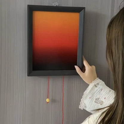 Lámpara LED Puesta de Sol Pared - Proyección Atardecer Ambiental, Fondo TikTok Fotografía Decoración