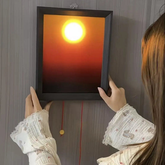 Lámpara LED Puesta de Sol Pared - Proyección Atardecer Ambiental, Fondo TikTok Fotografía Decoración