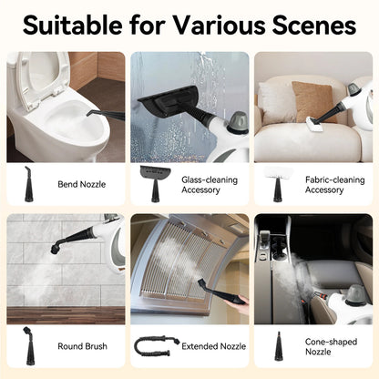 Limpiadora de vapor de mano presurizada para el hogar