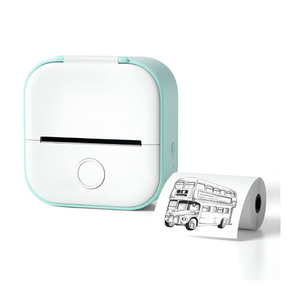 Portable Mini Thermal Label Printer - Bluetooth Photo Printer for Students, Home Labels & Price Tags