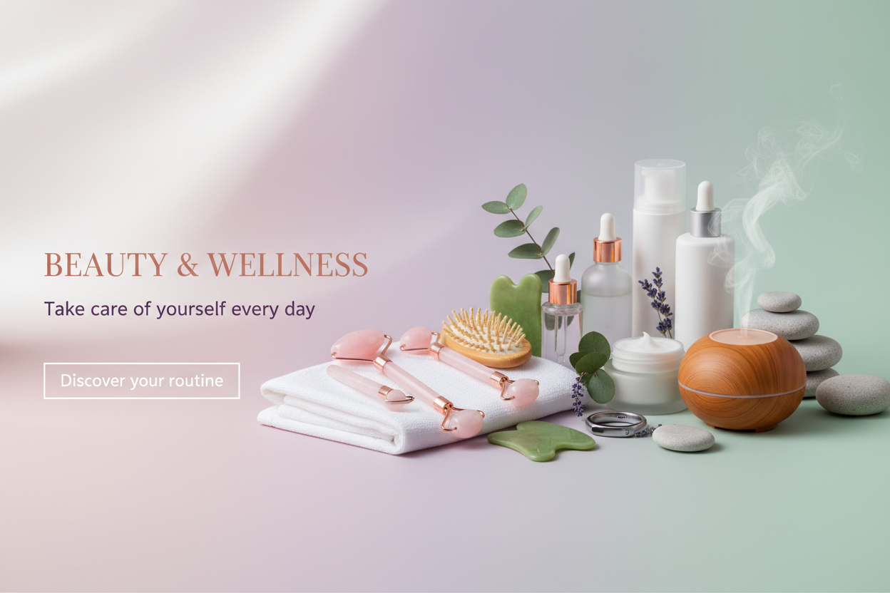 Banner Belleza y Bienestar Inglés