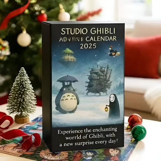 Calendario de Adviento Studio Ghibli 3D - Figuras Coleccionables Blind Box Anime Japonés