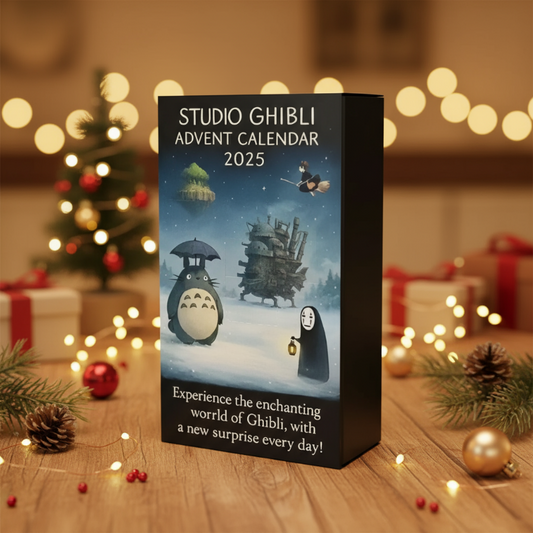 Calendario Studio Ghibli - Escena Navideña 3D