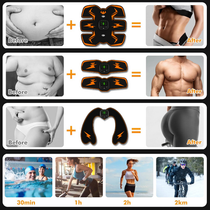 Entrenador de Abdominales Naranja