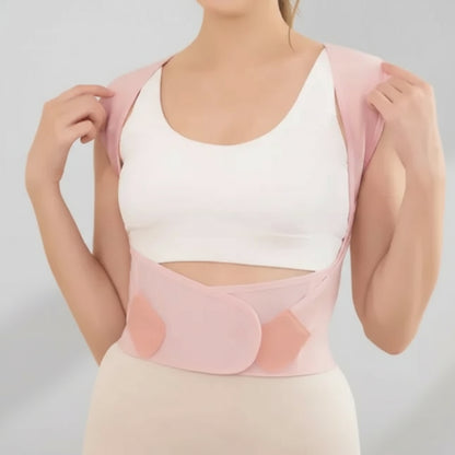 Corrector de Postura Invisible y Transpirable Ajustable